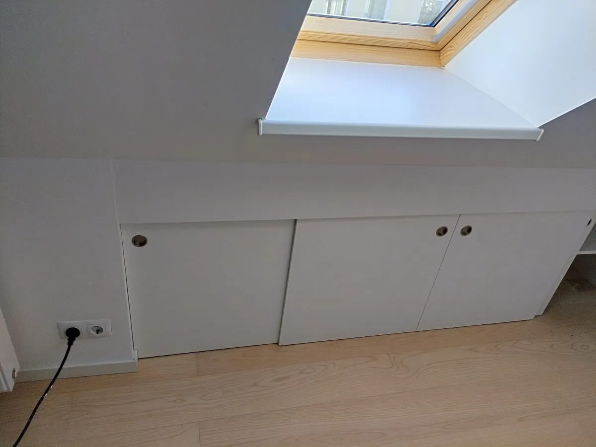 Takfönster på vind